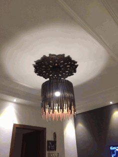 Ceiling Medallion For Chandeliers For Laser Cutting Free Vector File
