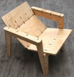 Chair With Clamps Free Vector File