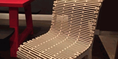 Chair Wooden For Laser Cut Free Vector File