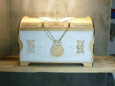 Chest For Laser Cut Free Vector File