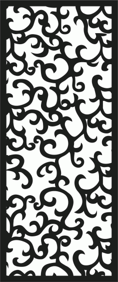 Chinese Style Partition For Laser Cut Free Vector File