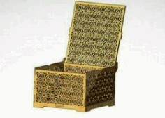 Chrysanthemum Jewelry Box For Laser Cut Cnc Free DXF File