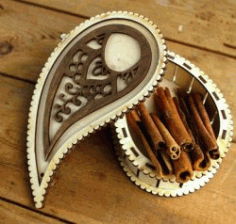 Cinnamon Box For Laser Cut Cnc Free Vector File