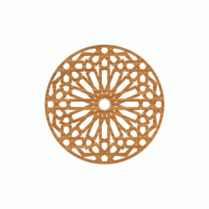 Circular Pattern Cnc File Design Free DXF File