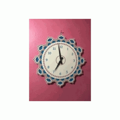 Clock Model Free DXF File
