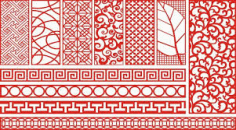 Cnc Cutting Designs Patterns Free DXF File