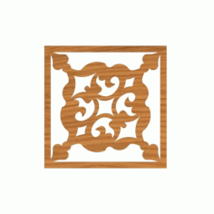 Cnc File For Laser Cutting Pattern Design Free DXF File, Free Vectors File