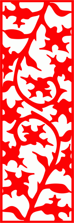 Cnc Jali Inspired Pattern Screen Free Vector File