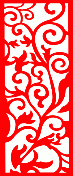 Cnc Jali Inspired Pattern Screen Grill Design Free Vector File