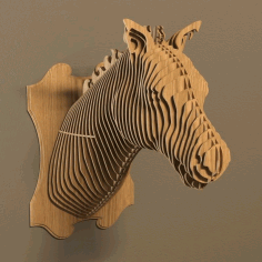 Cnc Laser Cut Horse Head Bbq Free DXF File