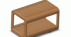 Cnc Laser Cut Parametric Table Design Free DXF File