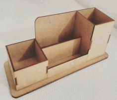 Cnc Laser Cut Table Organizer Storage Box Free DXF File