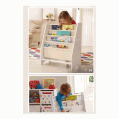 Cnc Laser Cut Wooden Book Shelf Free DXF File