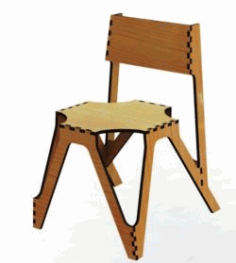 Cnc Laser Cut Wooden Chairs Free Vector File