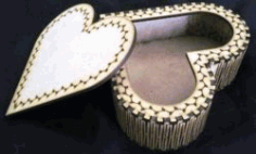 Cnc Laser Cut Wooden Heart Box With Cover Free Vector File