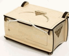 Cnc Laser Cut Wooden Jewelry Box Free Vector File, Free Vectors File