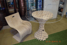 Coffee Table With Chair Free Vector File