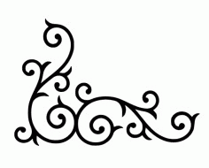 Corner Design 01 Free DXF File
