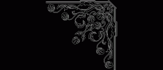 Corner Design 0817 Free DXF File