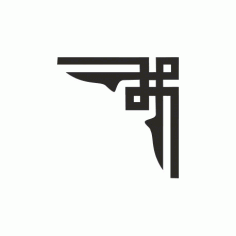 Corner Pattern Design Free DXF File