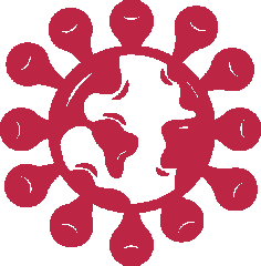Coronavirus Red Free DXF File