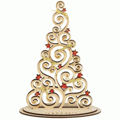 Creative Alternatives Christmas Tree Laser Cut Free Vector File