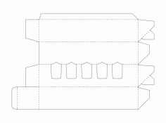 Creative Box Design Free DXF File