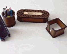 Creative Box Template For Laser Cut Free DXF File