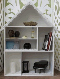 Cupboard Shaped House For Laser Cut Cnc Free Vector File