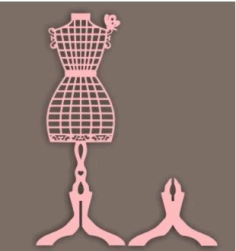 Cute Mini Dress Hanger Free Vector File