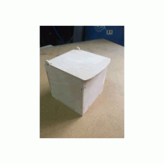 Cutie Box 100 X 100 X 100 Free DXF File