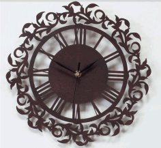Decor Ornament Clock Free Vector File