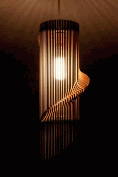 Decor Pendant Lamp 4mm For Laser Cutting Free Vector File