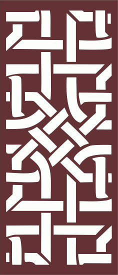 Decor Seamless Floral Lattice For Laser Cut Free Vector File