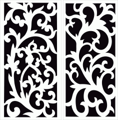 Decor Seamless Grill For Laser Cutting Free DXF File