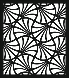 Decor Seamless Screen Art For Laser Cutting Free DXF File
