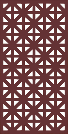 Decor Seamless Separator Floral Jali Panel For Laser Cut Free Vector File