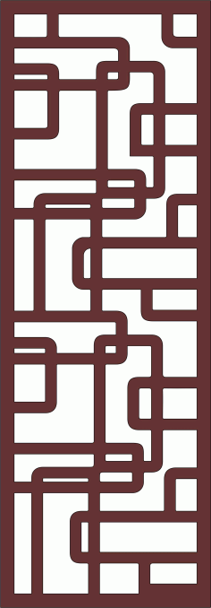 Decor Seamless Separator Lattice Panel For Laser Cut Free Vector File