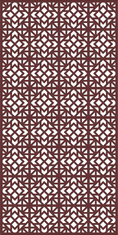 Decor Seamless Separator Screen Panel For Laser Cutiing Free Vector File