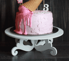 Decor Wedding Cake Stands For Laser Cutting Free Vector File