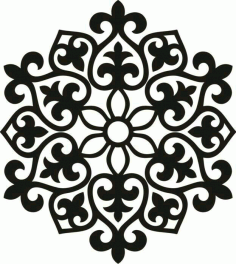 Decoration Panel Pattern Idea Free DXF File