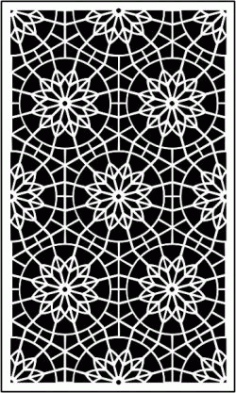 Decorative Baffle Mandala Download Free DXF File