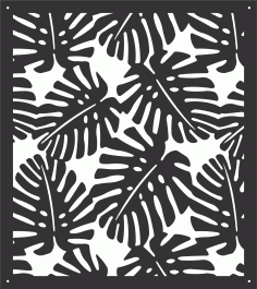 Decorative Divider Screen Art For Laser Cutting Free DXF File