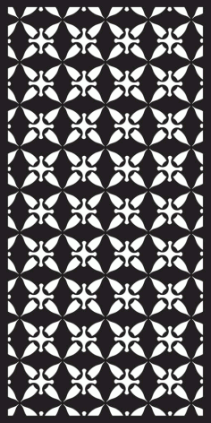 Decorative Panel Design Idea Free DXF File