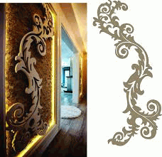 Decorative Panel Grille Pattern Free DXF File