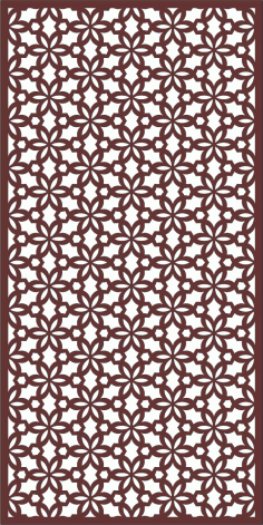 Decorative Partition Indoor Panel Room Divider For Laser Cut Free Vector File