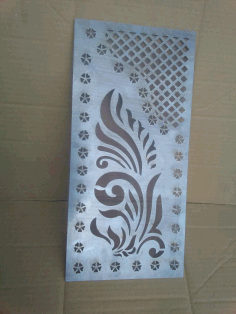 Decorative Pattern Separator Laser Cut Cnc Pattern Free DXF File