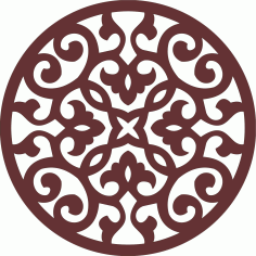 Decorative Privacy Partition Indoor Panel Room Divider Grill Seamless Design For Laser Cut Free Vector File