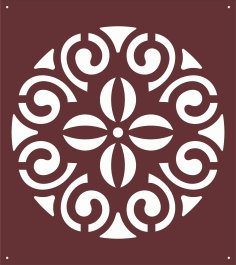 Decorative Privacy Partition Indoor Panel Room Divider Jali Seamless Design Pattern For Laser Cut Free Vector File