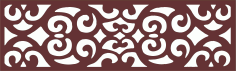 Decorative Privacy Partition Indoor Panel Room Divider Jali Seamless Pattern For Laser Cutiing Free Vector File